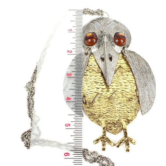 Massive Crow Bird Necklace Kenneth J Lane KJL Copy - image 4