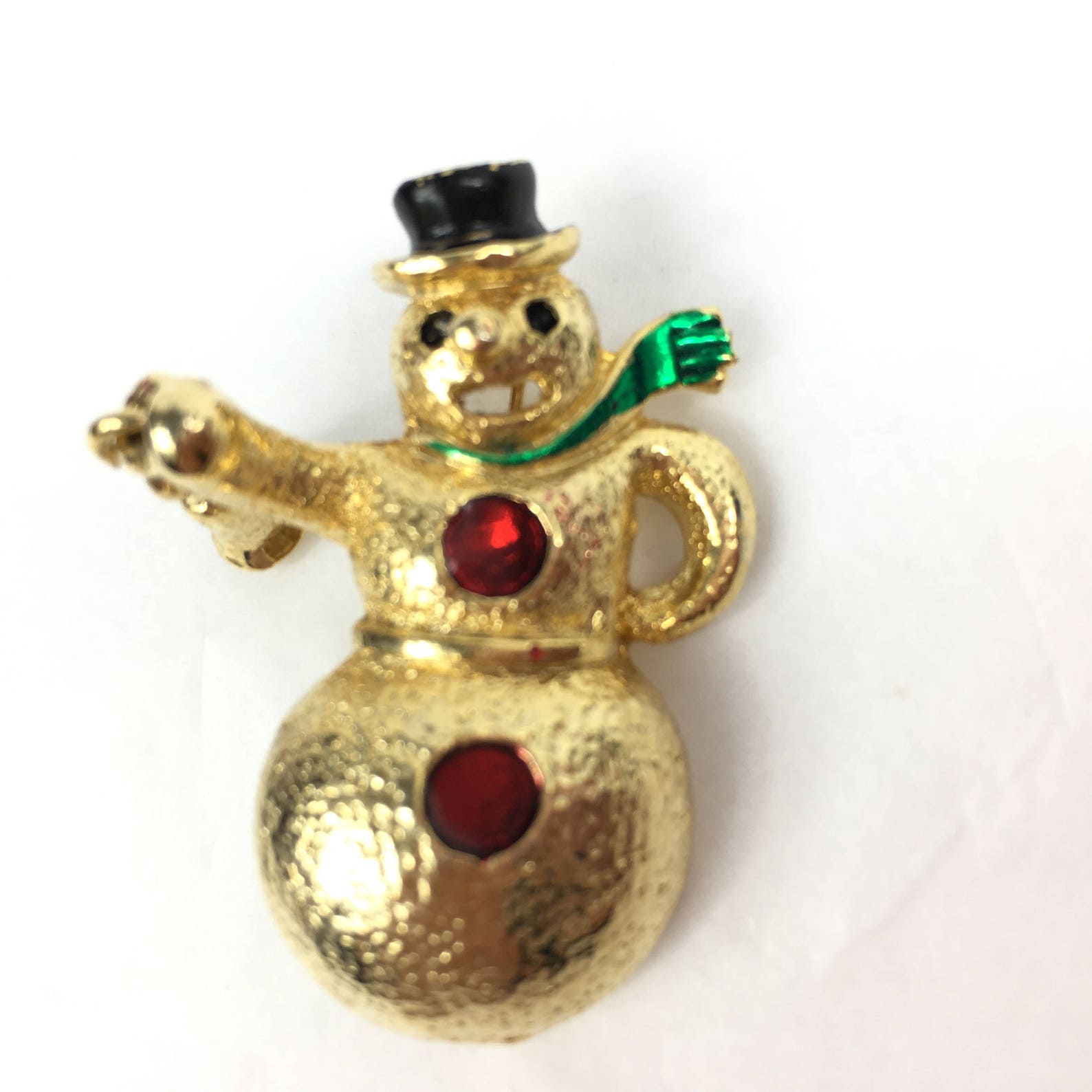 Xmas Snow Brooch main image 1