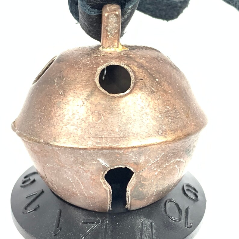 Brass Sleigh Bell Santa's First Gift Brass 9C Etsy
