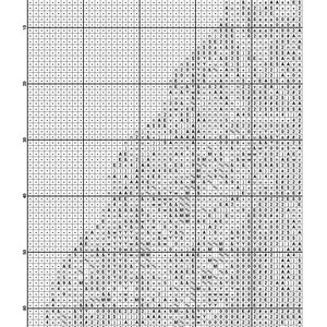 Cross Stitch Pattern PDF, Counted Cross Stitch Chart, Needlecraft ...