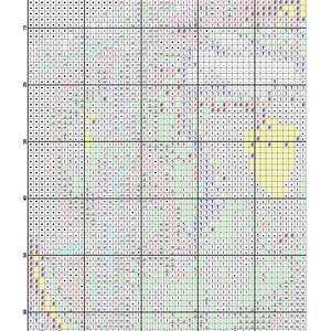 PDF Cross Stitch Pattern, Pdf Counted Cross Stitch Chart, Needlecraft ...
