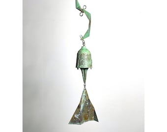 Vintage Paolo Soleri Arcosanti Bronze Windbell 1970s