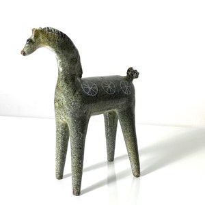 Mid Century Alfaraz Spain Horse Sculpture 1960s Bild 2