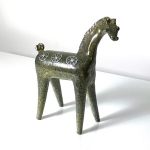 Mid Century Alfaraz Spain Horse Sculpture 1960s Bild 3