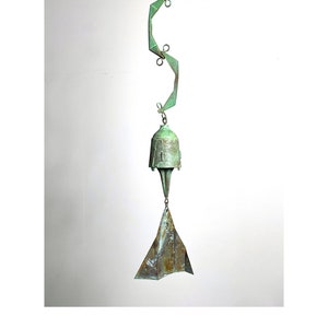 Vintage Paolo Soleri Arcosanti Bronze Windbell 1970s