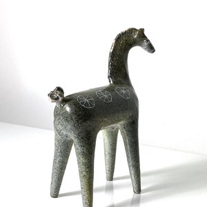 Mid Century Alfaraz Spain Horse Sculpture 1960s image 1