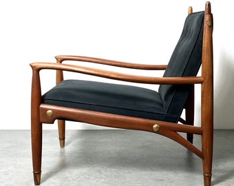 Mid Century Frank Kyle Lounge Chair Mexico 1950s