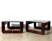 Pair of Percival Lafer Brazilian End Tables 1970 39 s