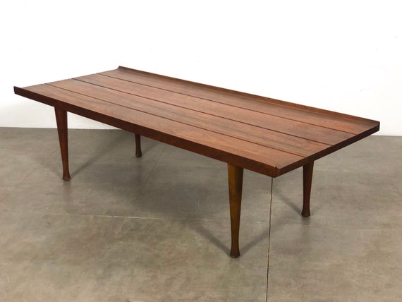Vintage Modernist Walnut Coffee Table W Hourglass Legs - Coffee Tables Walnut Effect Vintage Modernist Walnut Coffee Table W Hourglass Legs - Coffee Tables Walnut Effect
