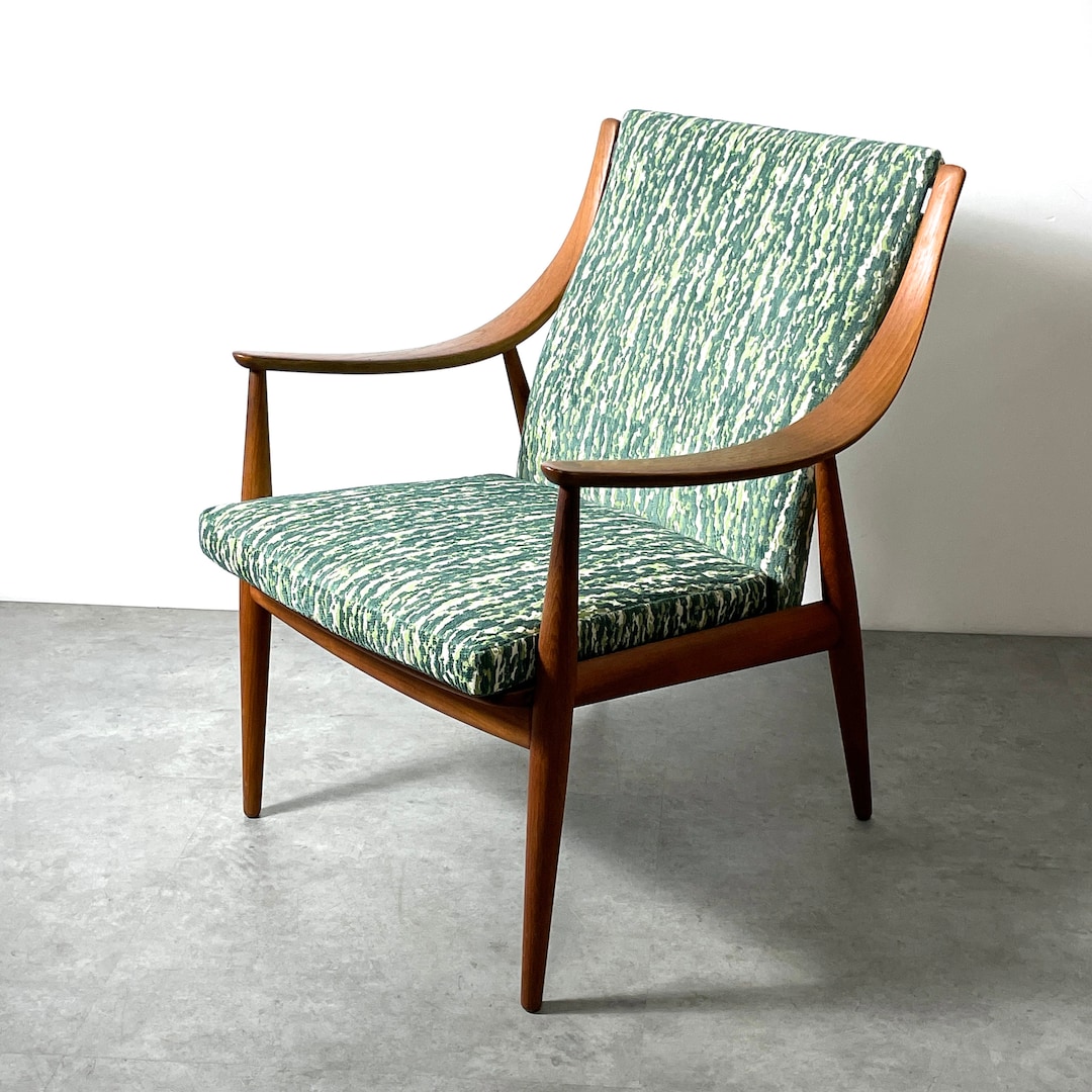 Peter Hvidt and Orla Molgaard Nielsen 148 Lounge Chair 1950s - Etsy