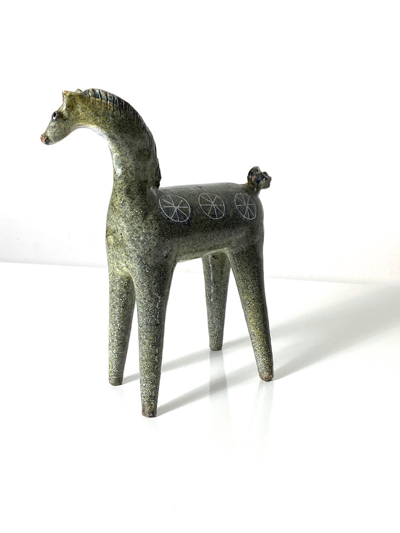 Mid Century Alfaraz Spain Horse Sculpture 1960s image 2