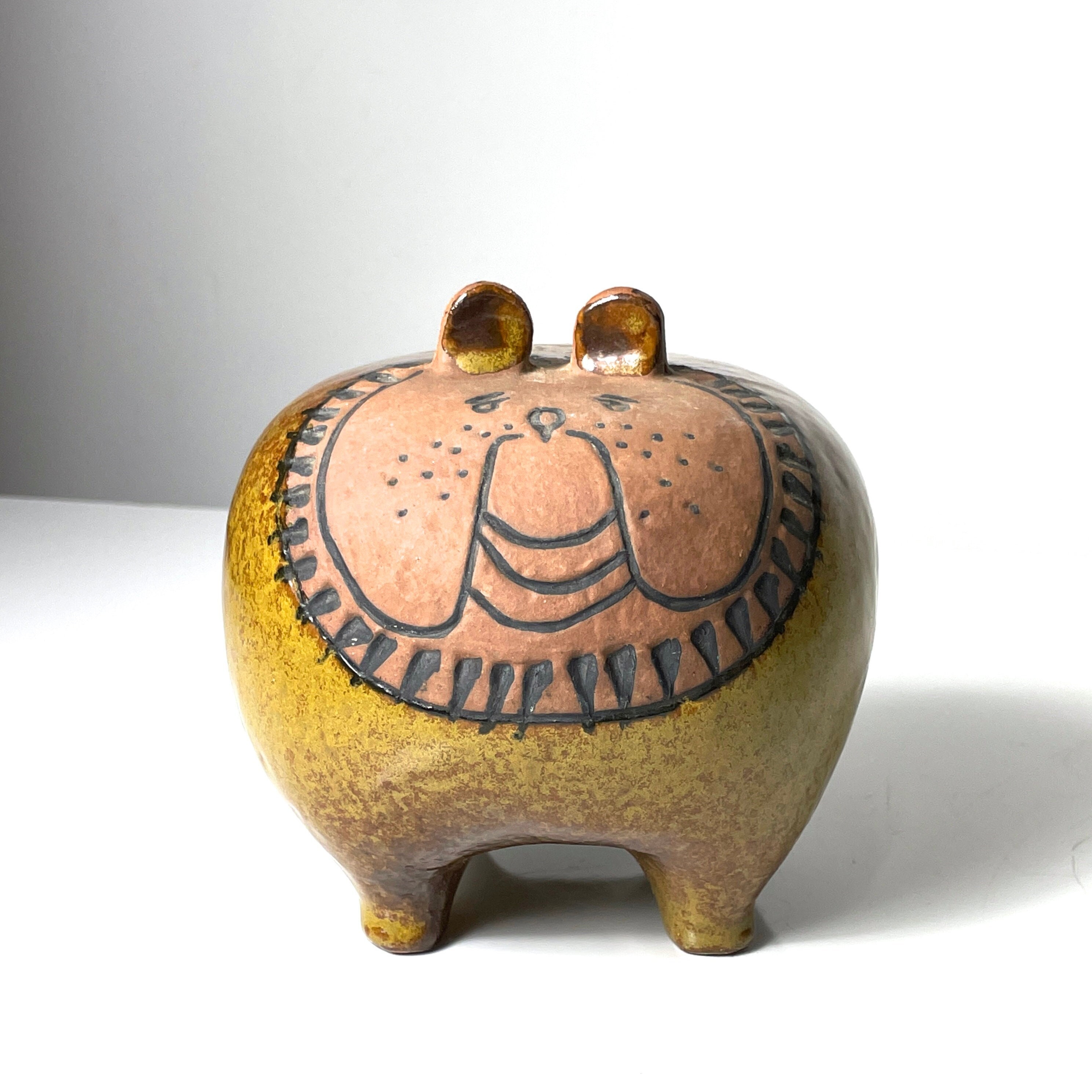 リサラーソン ブルドッグ Gustavsberg グスタフスベリ 置物 Lisa