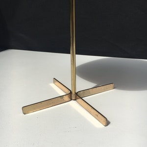 Rare Brass Allan Gould Side Table 1950s image 4