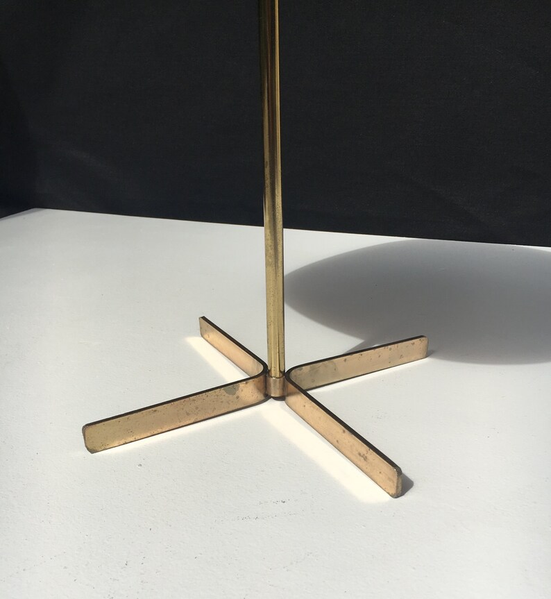 Rare Brass Allan Gould Side Table 1950s image 4