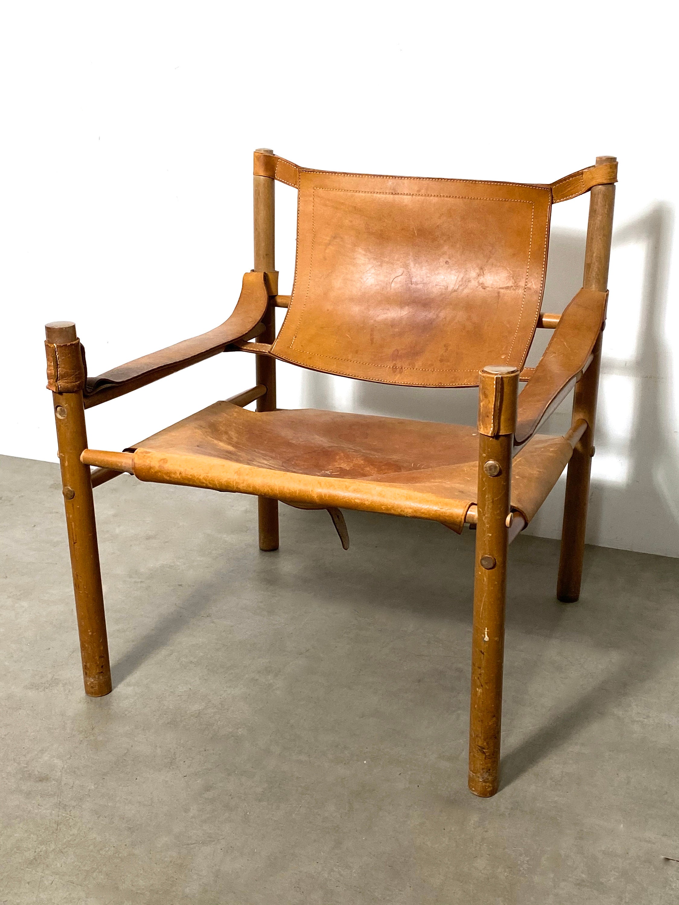 antique safari chair