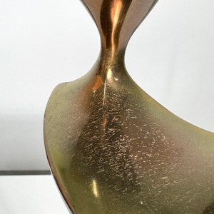 Mid Century Modern Mary Bolte Abstract Bronze Modernist Figural Sculpture circa 1950s image 10