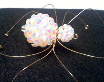 MTO OOAK Disco Ball Christmas Spider