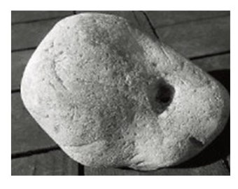 Hag Stone: Vermont Holey Witch Stone Amulet (1-3 inch)
