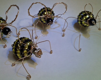MTO OOAK Bees Or Queen Bees, Pins/ Brooches, bugs, jewelry