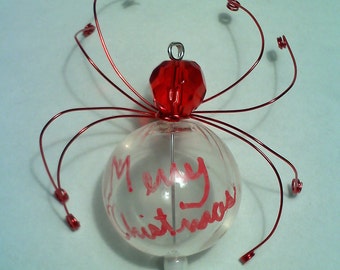 Bubble Spider. MTO OOAK Christmas spider(Halloween, decoration, ornament) Personalized