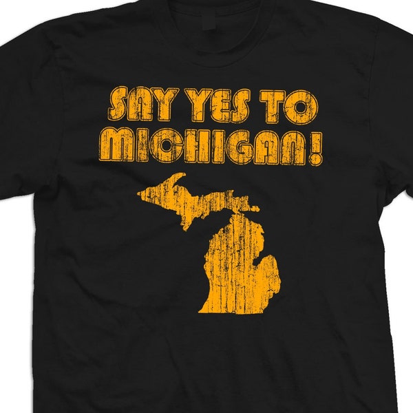Michigan T Shirt Etsy