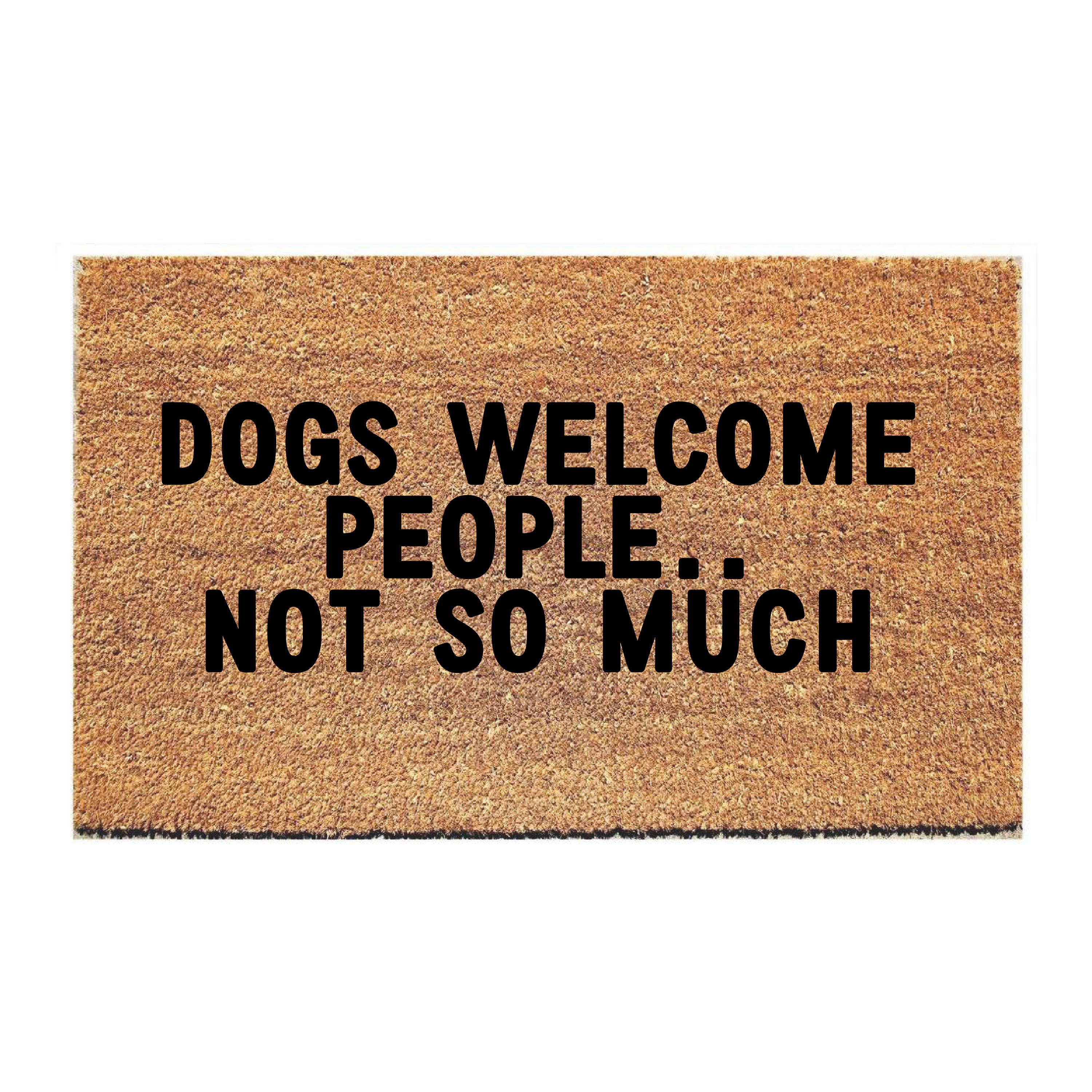Dogs Doormat Dog Doormat Funny Doormat Funny Etsy