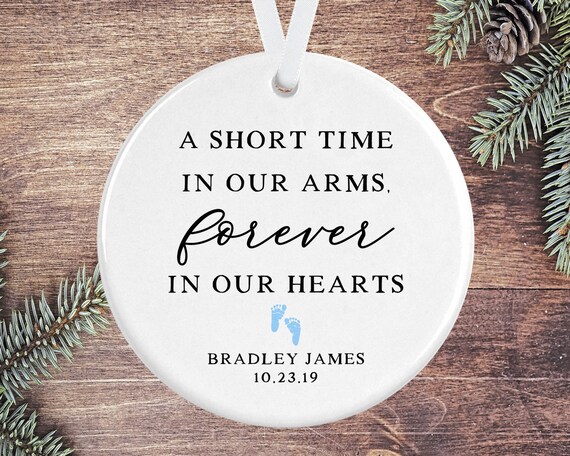 baby memorial christmas ornaments