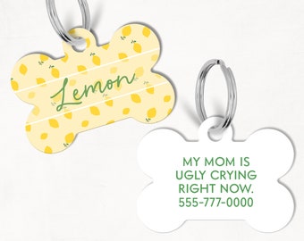 lemon dog tag