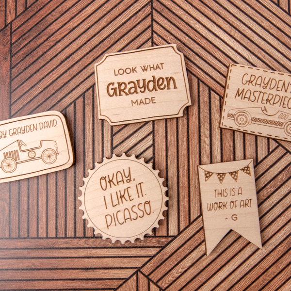 Made by Child Art Hanging Etsy