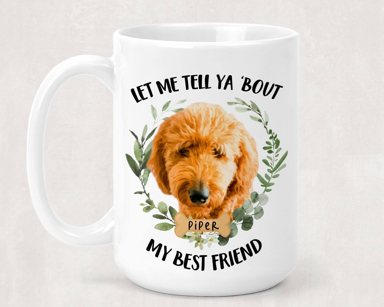 Personalized Dog Mug Custom Best Friend Coffee Cup Gift for Etsy