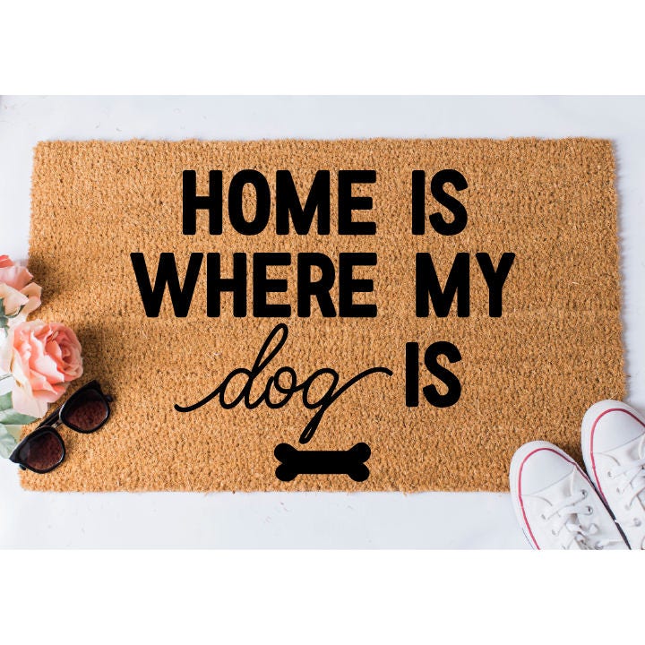 Home Dog Doormat Dog Doormat Funny Doormat Funny Etsy
