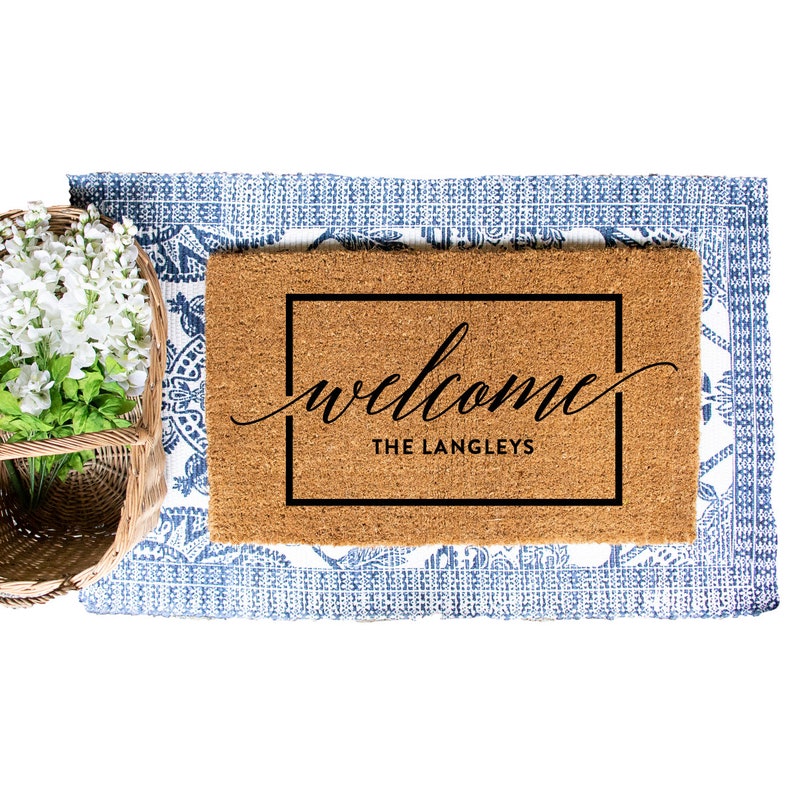 Custom Doormat Custom Mat Personalized Etsy