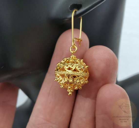 Big Earrings Gold Minimalist | Large Gold Knot Earrings | Gold Knot Earrings  Gifts - Dangle Earrings - Aliexpress