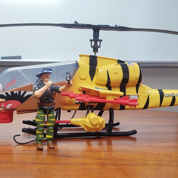 Gi Joe Helicopter Etsy