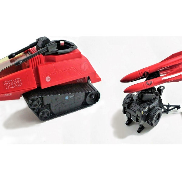 1985 GI Joe Cobra HISS SMS Sentry and Missile System Sears Exclusive 1985, Fab Shape, Arah!