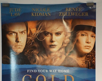 2003 Cold Mountain original double-sided advance one-sheet poster, Nicole Kidman, Jude Law, Philip Seymour Hoffman, Donald Sutherland