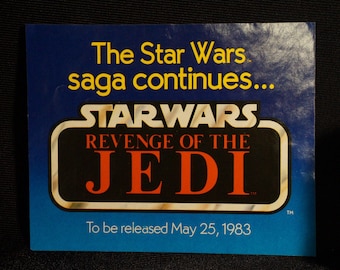 Rare Revenge of the Jedi promo and full-color catalog, Kenner Star Wars Empire Strikes Back