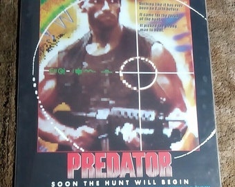 Original Predator One Sheet Movie Poster 27"x41"