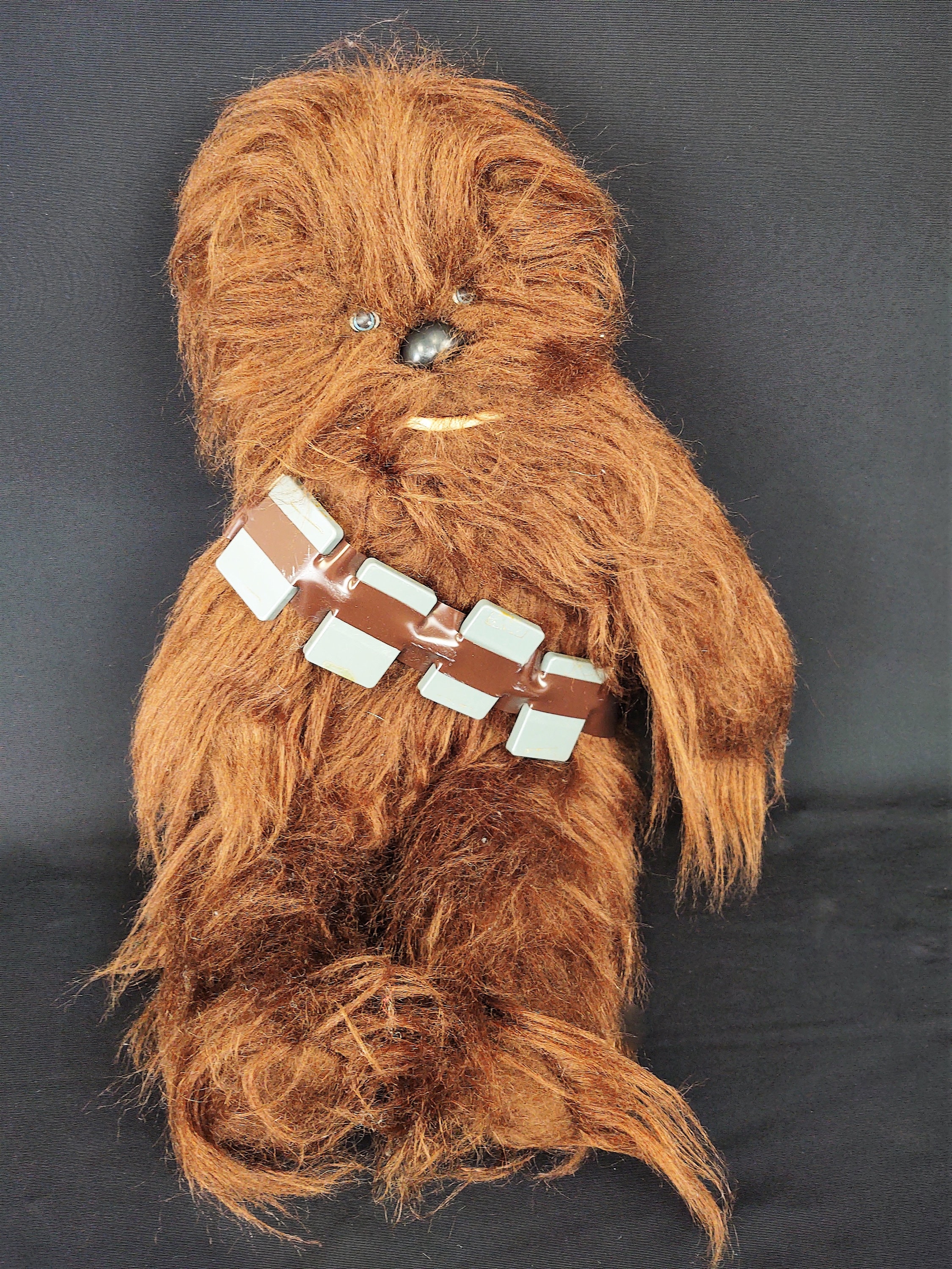 CHEWBACCA Star Wars Plush 1977 with Bandolier by Kenner