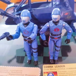 1982 GI Joe Mickey Mouse Cobra Commander, Complete With Mail In File Card, or 83 V1.5 Cobra Commander Hasbro ARAH