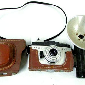 Vintage Argus a-Four Film Camera 44mm f/3.5 lens