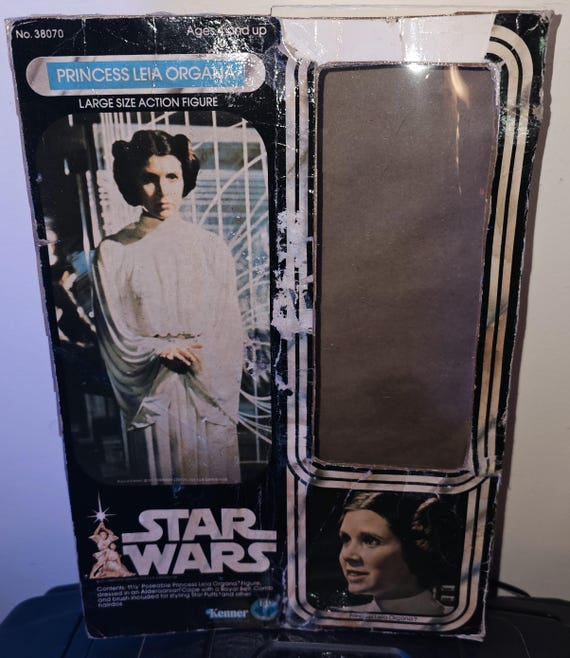1977 Kenner 12 Inch Princess Leia Star Wars A New Hope With Donuts
