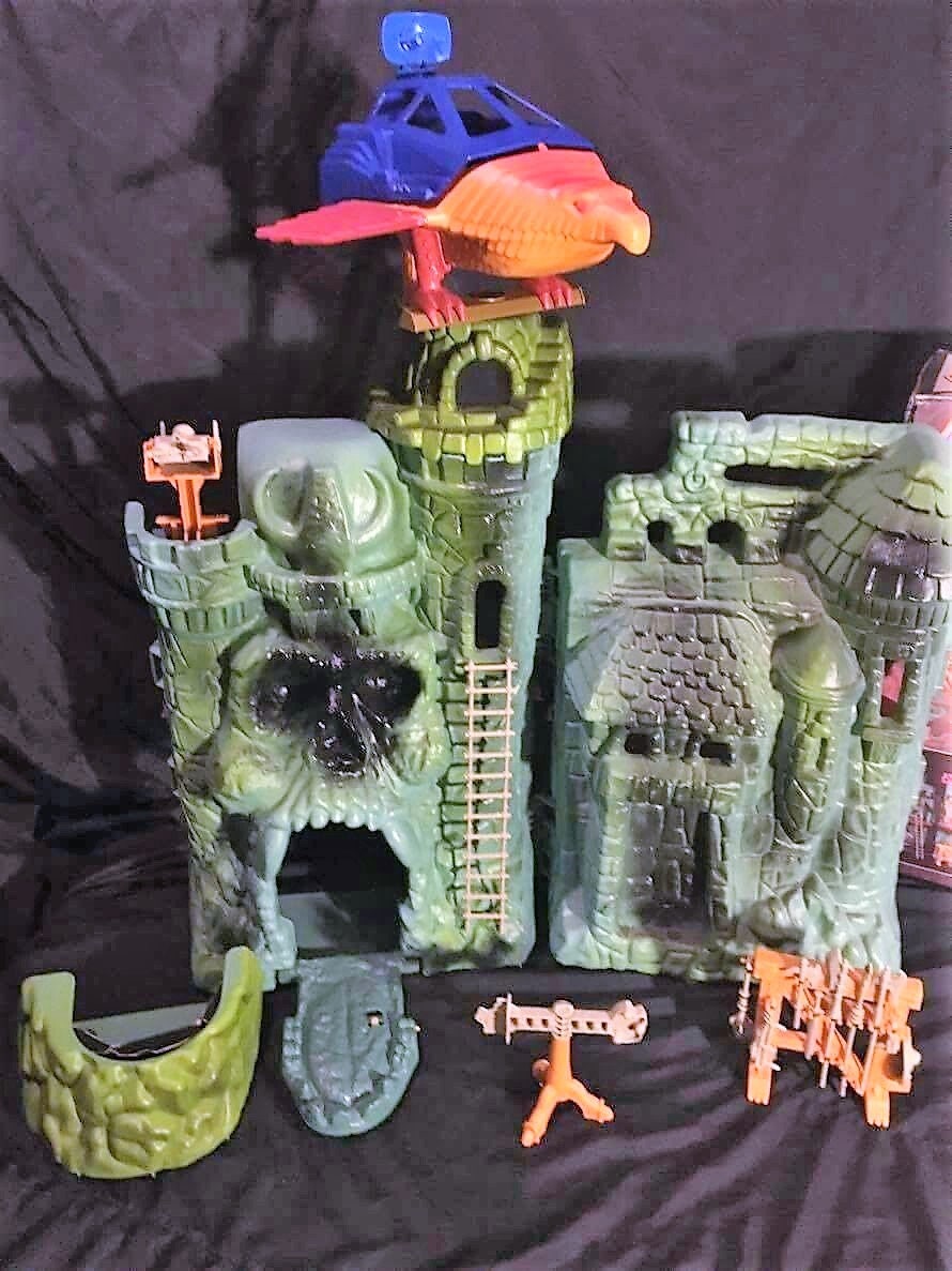 1981 Mattel He Man Motu Castle Grayskull And Point Dread Wtalon