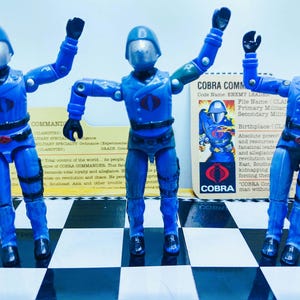 1983 GI Joe Cobra Commander, Your Choice, Hasbro ARAH