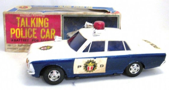 battery operated police car