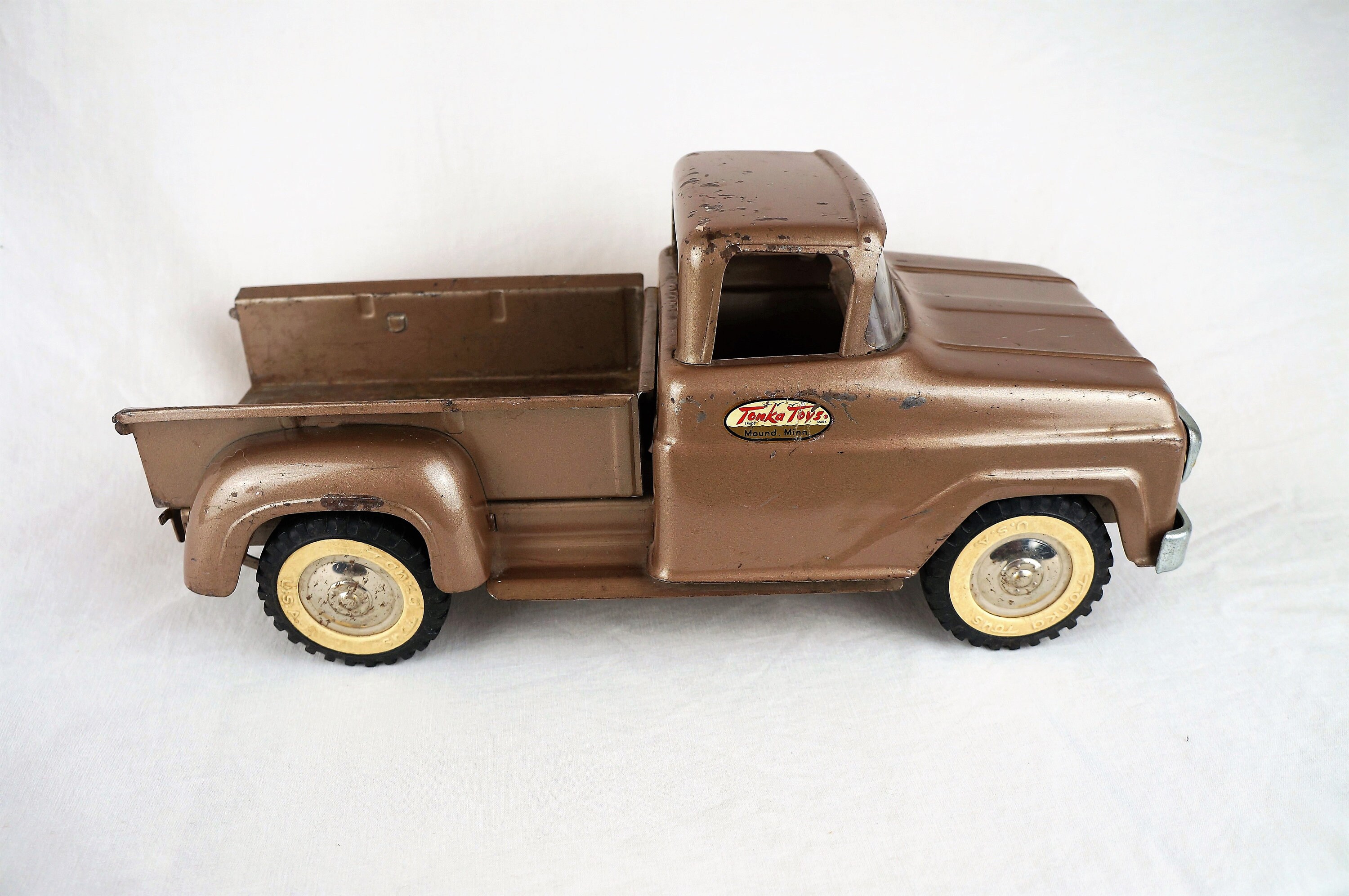 Reserved for Mark Vintage Tonka No. 02 Stepside Pickup 1960, Bronze ...
