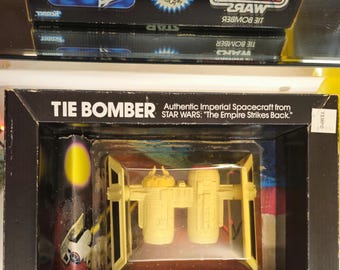 Vintage 1979 Kenner Star Wars Micro Collection Die-Cast Tie Bomber, Complete IOB, Holy Grail, Rare