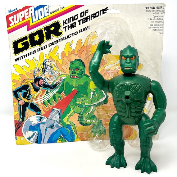 Vintage 1978 Hasbro GI Joe Super Joe Adventure Team Gor Complete