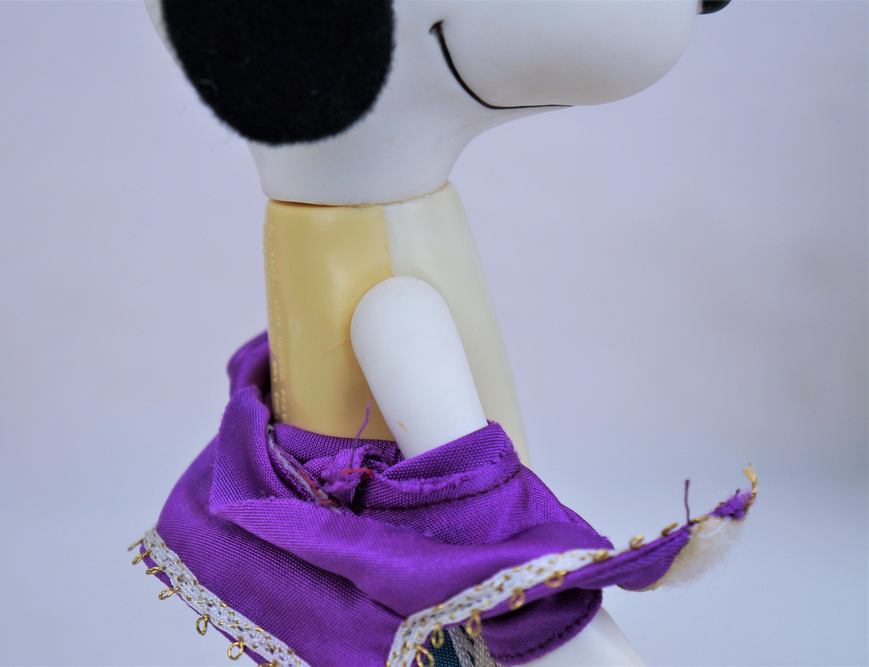 Dead Stock 80S Knickerbocker Snoopy Tube Time/Snoopy Doll