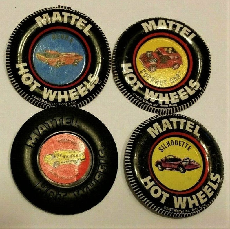 mattel hot wheels buttons